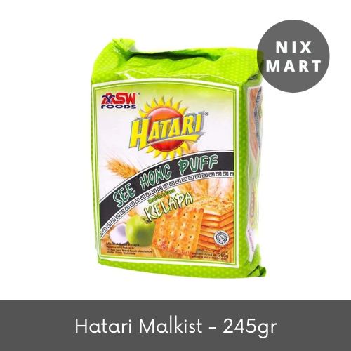 

Hatari see hong puff Kelapa biskuit - 245 gram