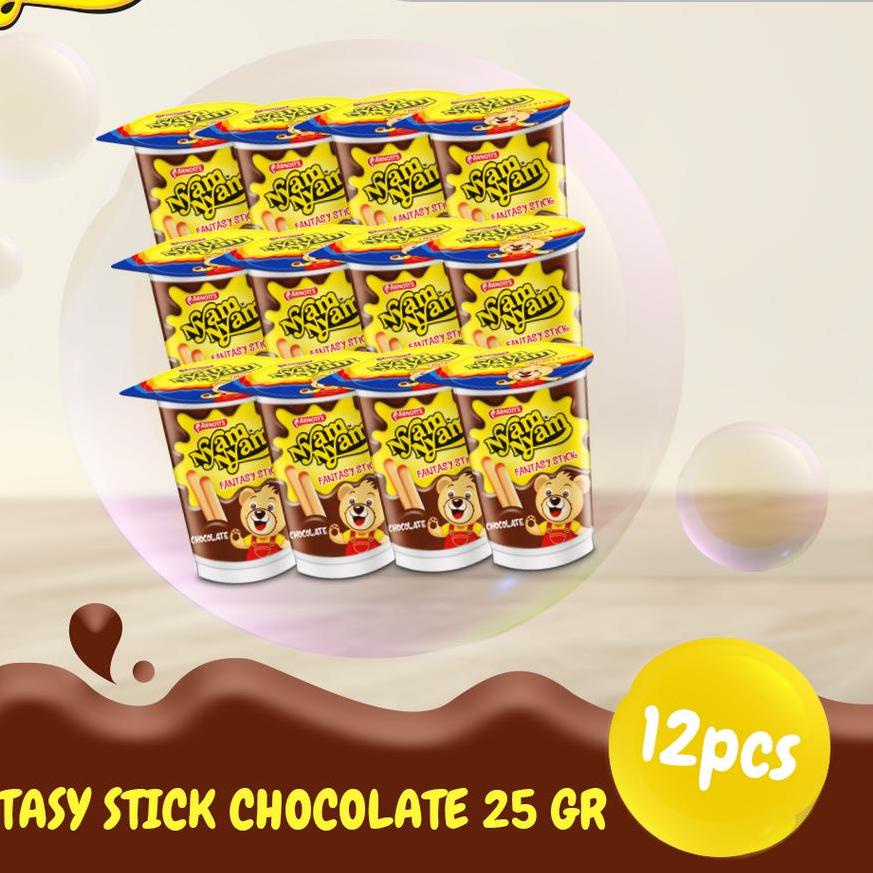 

12.12 MALL Nyam-Nyam Fantasy Stick Chocolate 25 gr x 12 