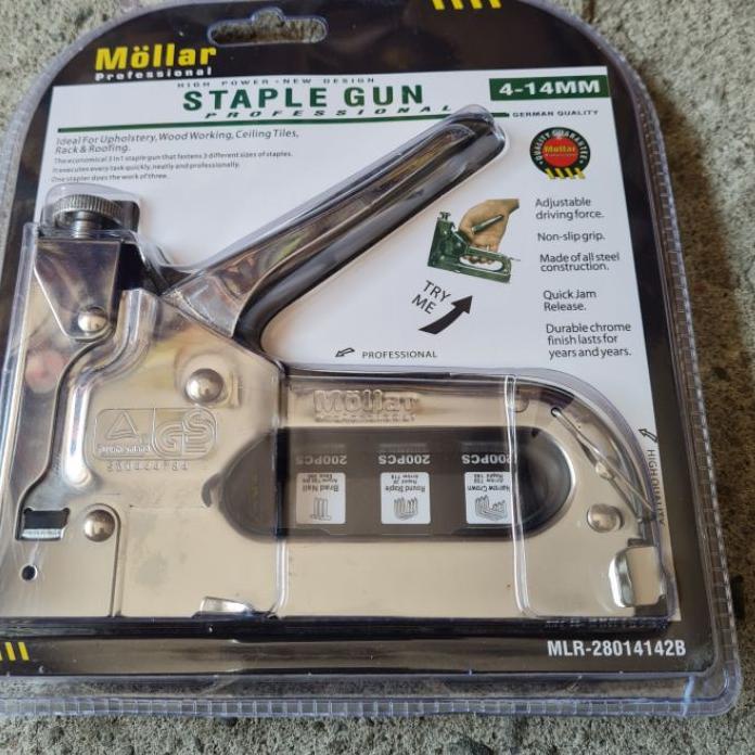 

Miliki !! STAPLE GUN 3 IN 1 MOLLAR ... ...