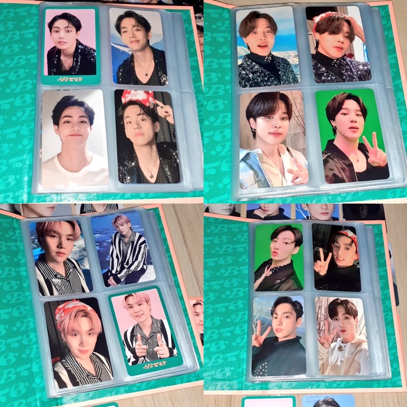 [1 SET SHARING GOODS] ] BTS Official Photocard set V/Taehyung, Jungkook, Jin, Jimin, Suga RM & J-hop