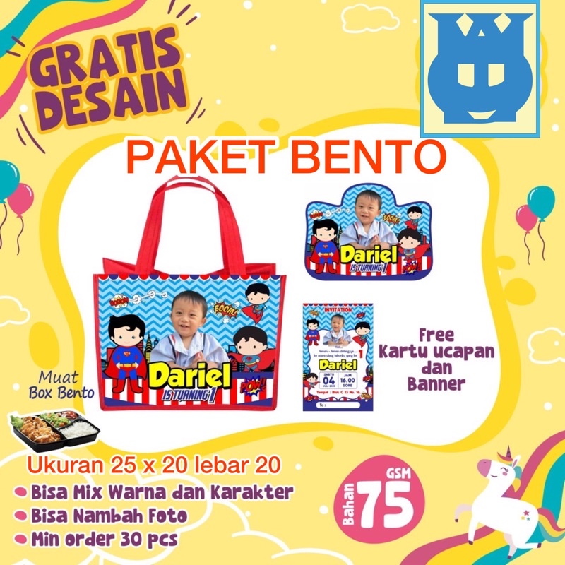 

Paket Ulang Tahun Bento / PAKET BENTO