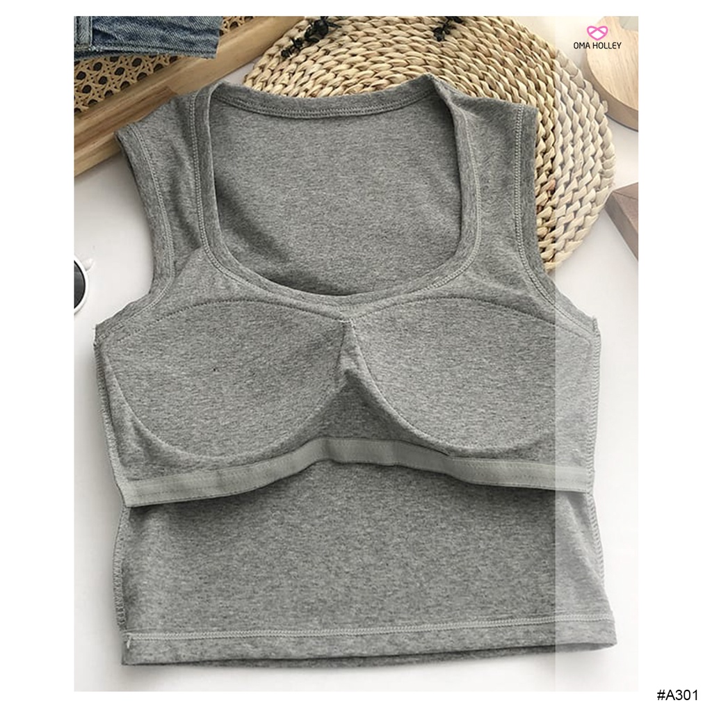 (COD) OH Fashion Bra Tanktop Korean Wanita Import #A301