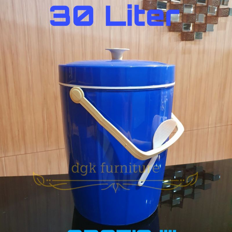 Termos Tempat Nasi Rice Bucket Termos Es Ice Bucket Plastik 26 Liter 26 L 26L 30 Liter 30 L 30L