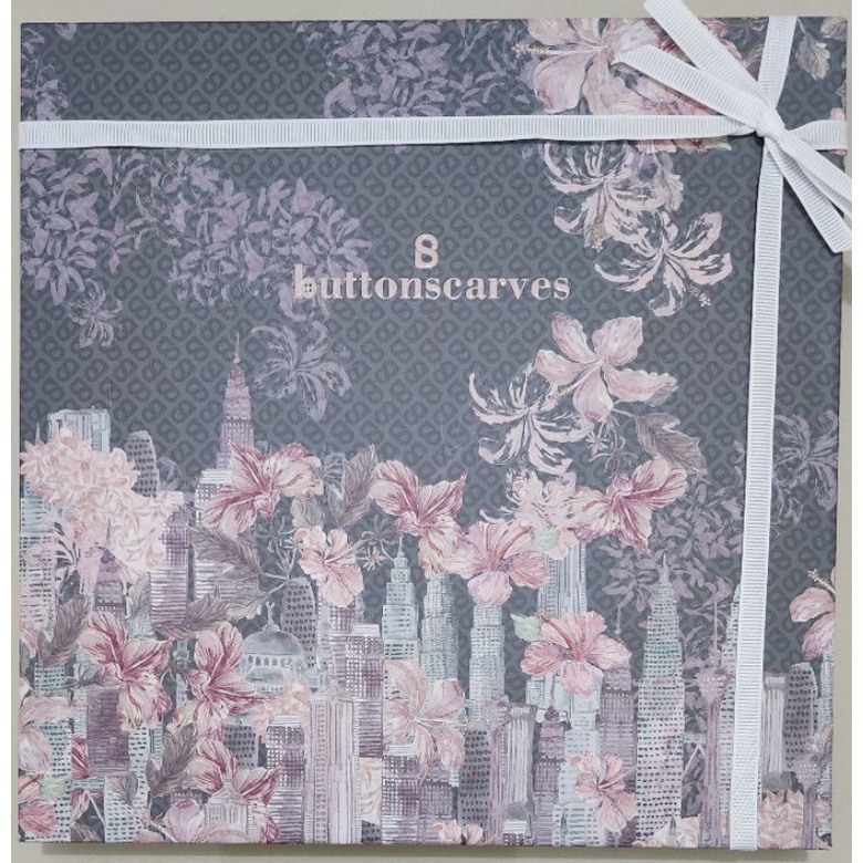 he Malaya Buttonscarves - Emerald - Preloved