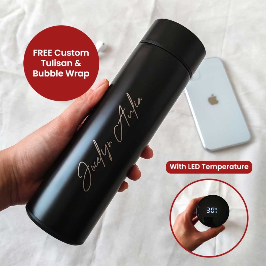 Jual Botol Minum Custom Nama Tumblr Custom Stainless Grafir Tumbler Custom Logo Gratis Bubble 3636