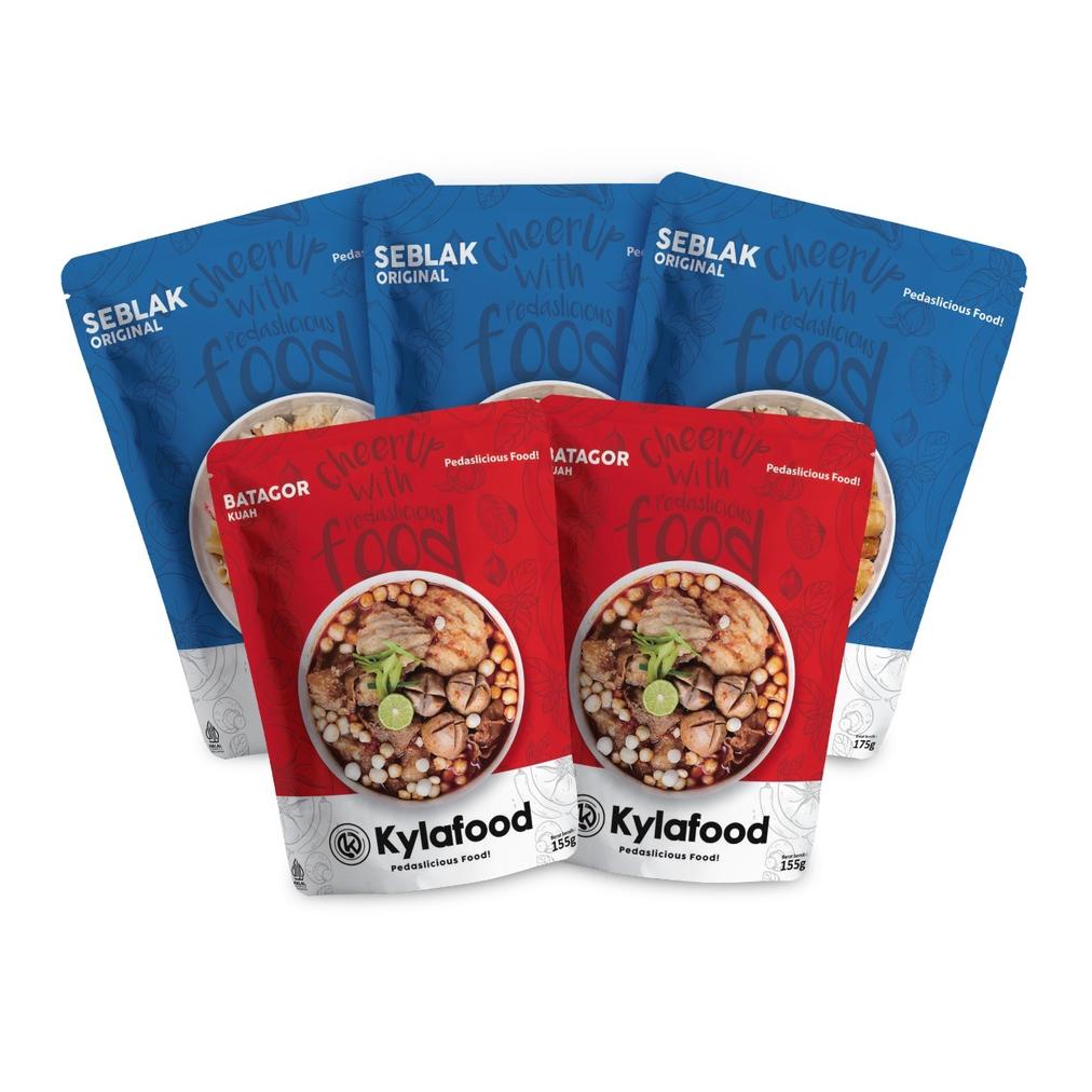 

[BAYAR DITEMPAT] Kylafood Paket (3 Seblak Original 2 Batagor Kuah)