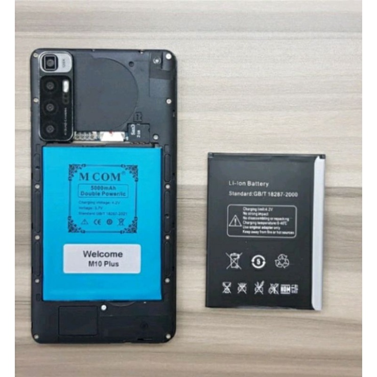 BATRE BATREI BATERAI BATTERAI BATTERAY MCOM M-COM M COM ANDROID WELCOME M10 M 10 M-10 M10+ M 10+ M10