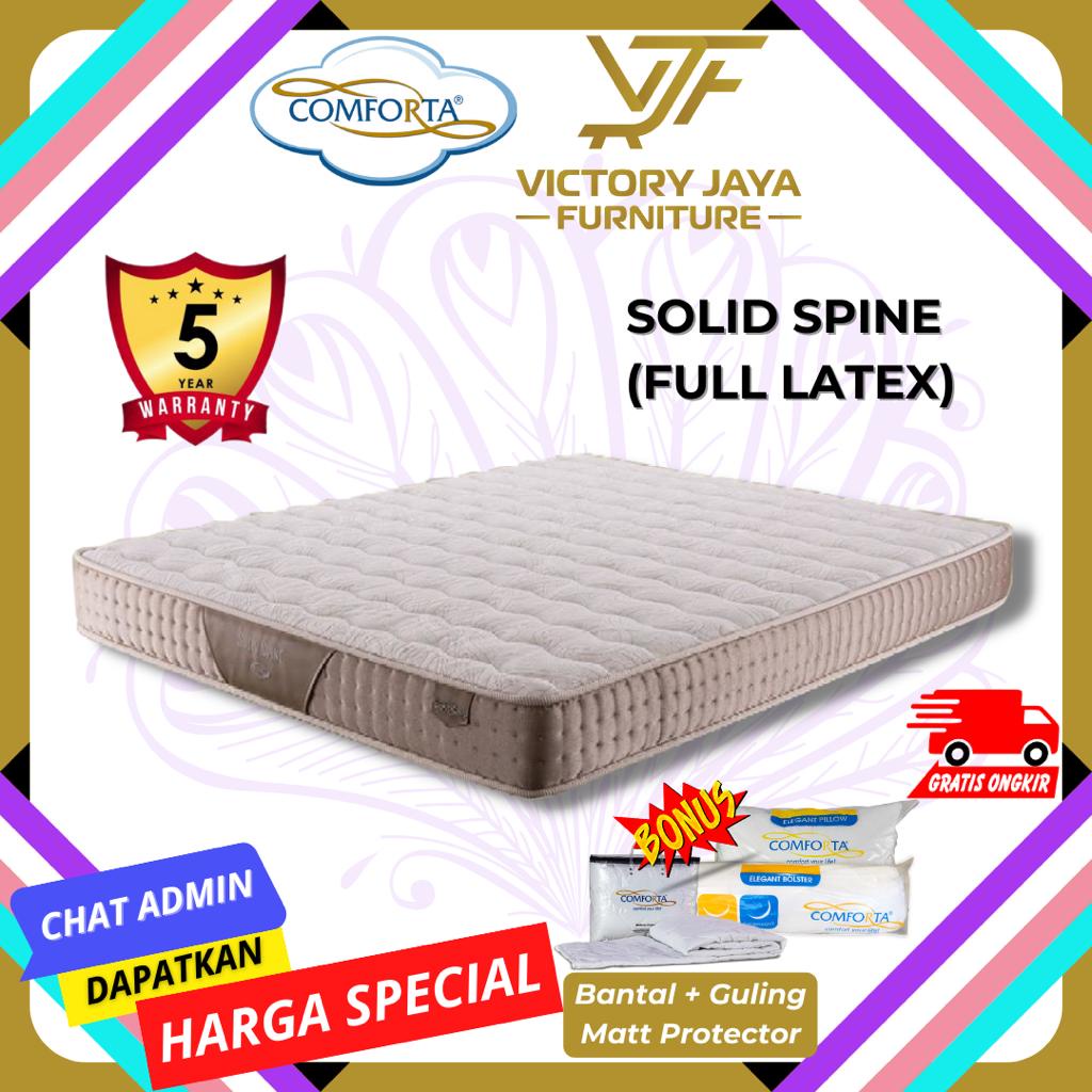 Kasur Spring Bed ORTHOPEDIC Comforta Solid Spine Full Latex (Hanya Kasur) 180x200