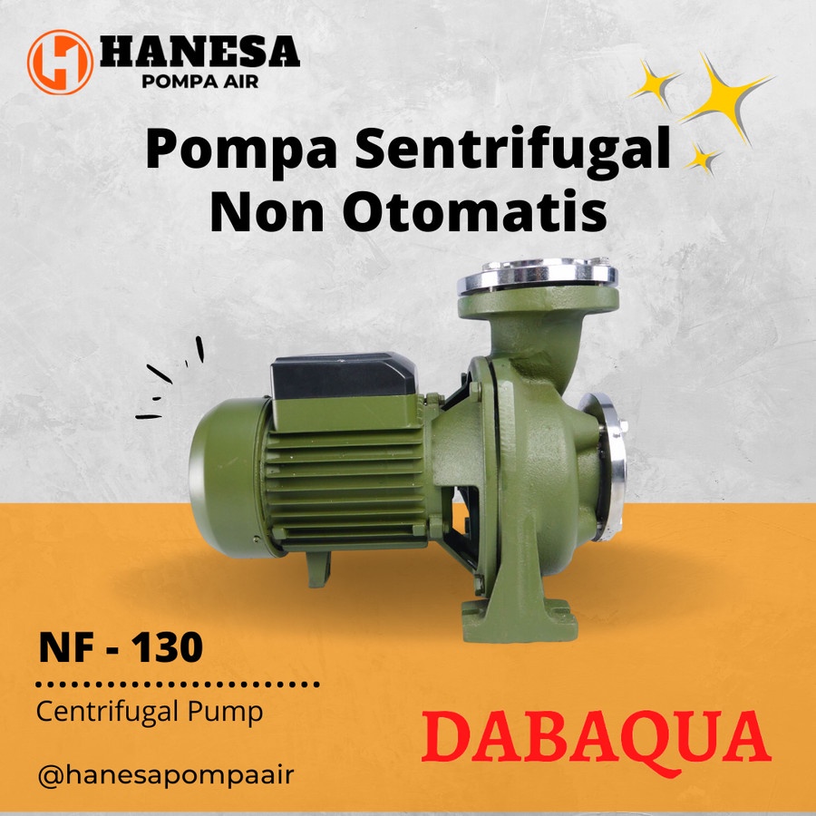 Dabaqua NF 130 / 3 Phase Pompa Air Sentrifugal