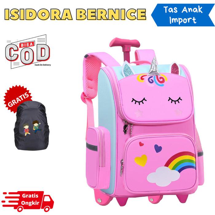 Tas Koper Anak Perempuan Tas Trolley Anak SD