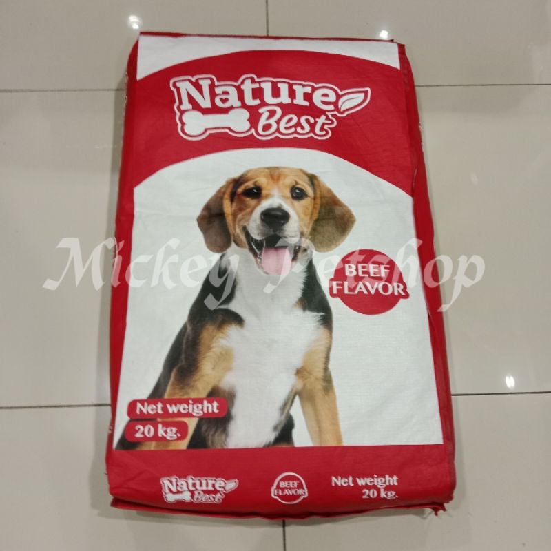 Makanan Anjing Murah Dogfood Nature Best Adult 20kg