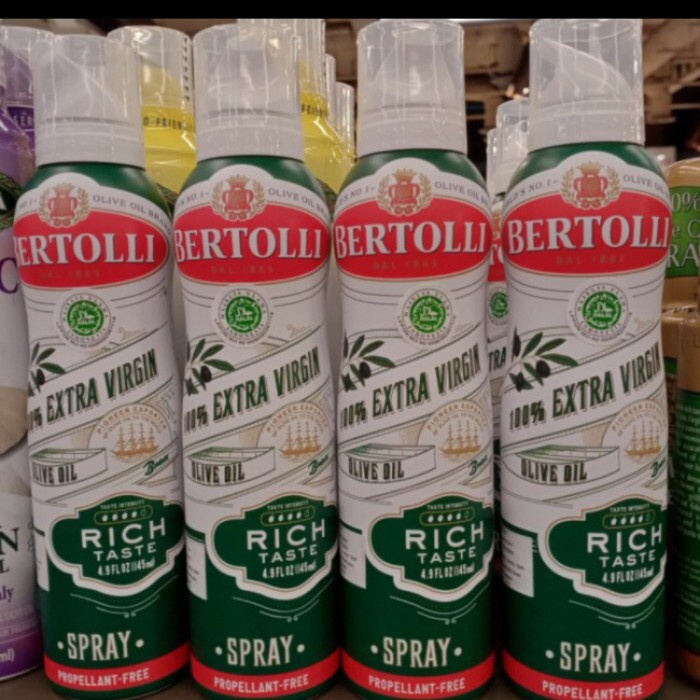 

bertolli extra virgin olive oil spray 145ml