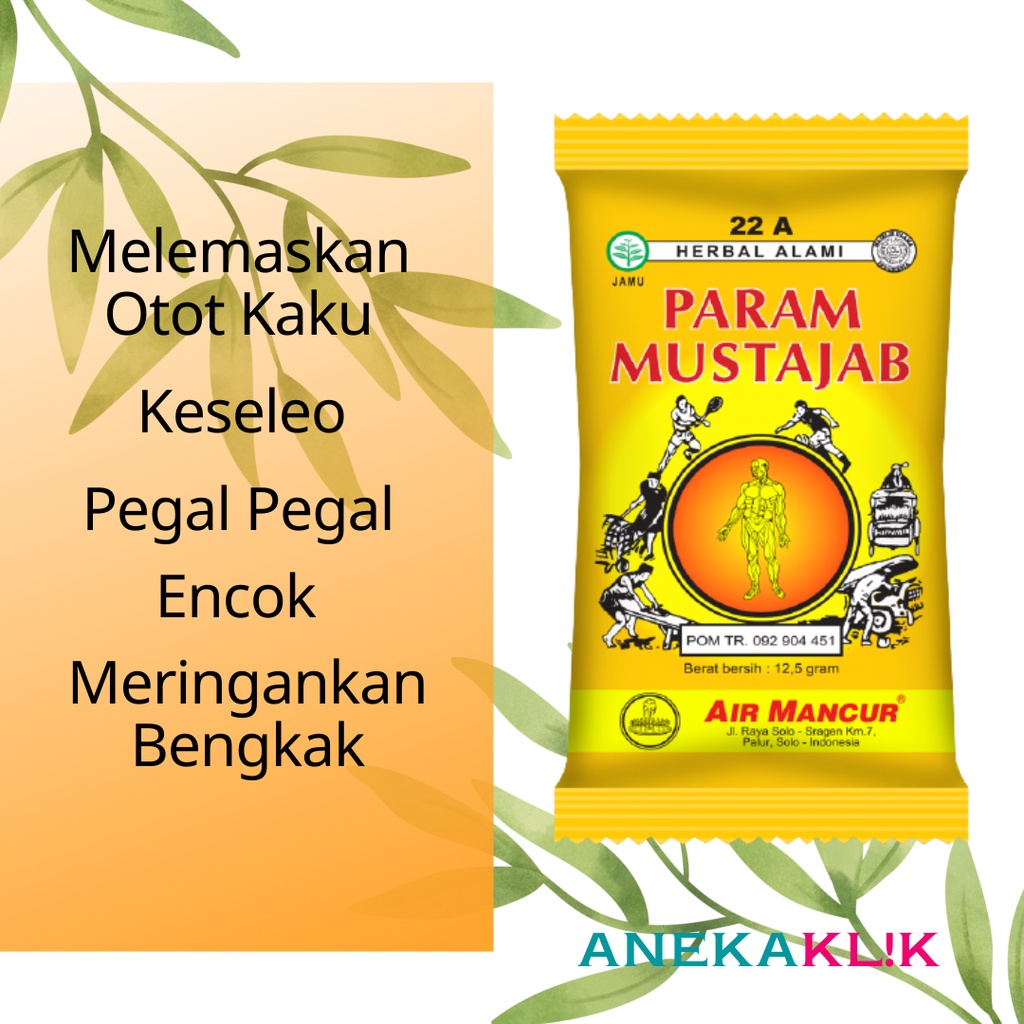 PAREM MUSTAJAB  PARAM MUSTAJAB AIR MANCUR