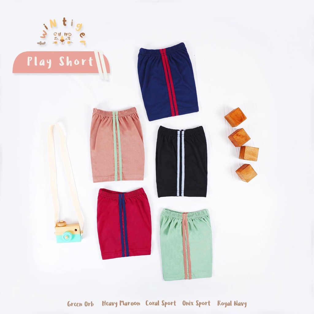 Twin Tiger Play Short Celana Pendek Anak 1-5 Tahun