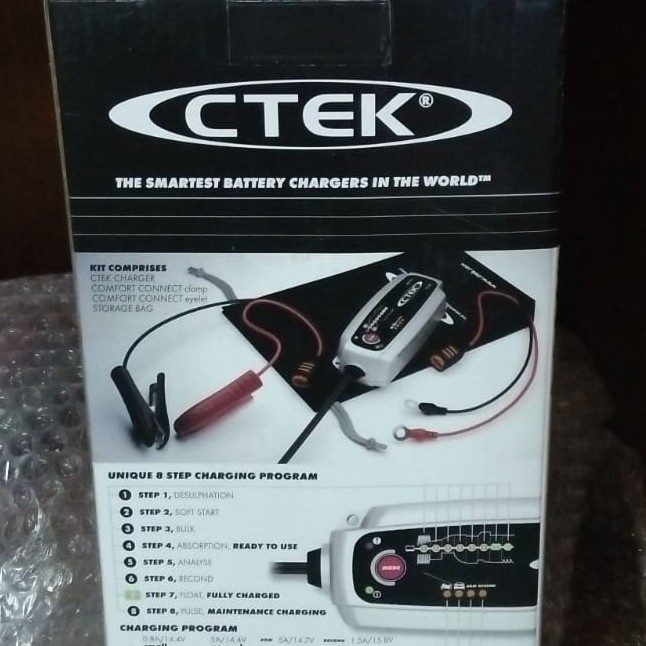 CTEK MXS 5.0 Smart Battery Charger Aki EU MXS 5