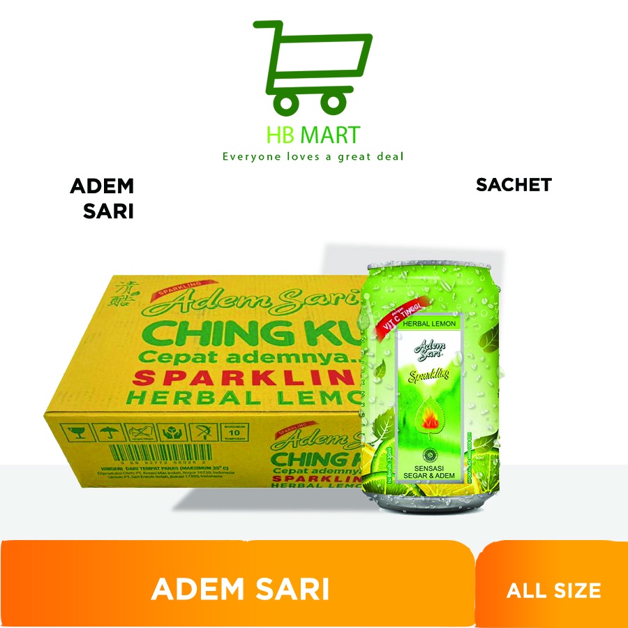 

KHSUS OJOL ADEM SARI CINGKU KALENG 300ml 1DUS ISI 24 /TERLARIS MEDAN