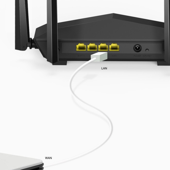 rOUTER Tenda AC6 Dual Band AC1200 Mbps GIGABIT Wifi ROUTER EXTENDER Repeater