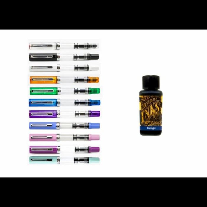 

Tinta Twsbi Eco Fountain Pen And Diamine Ink Bundle