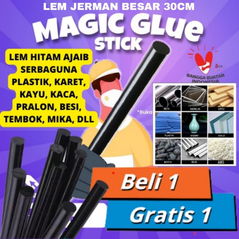 

black magic Glue stick lem super kuat asli Jerman Glue Stick Jumbo 30cm