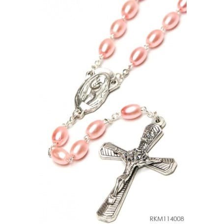 

Nemodorry Rosario Mutiara Artificial Oval Italy 8 Mm Toko Katolik