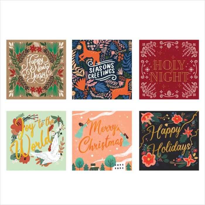

Capricorn Design Paket Kartu Natal / Christmas Card isi 6 – BCLX 001