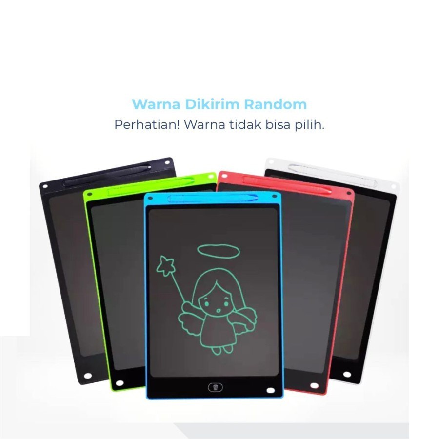 Lcd drawing writing tablet 8.5 inch/mainan papan tulis ipad anak