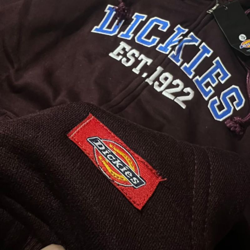 HOODIE ZIPPER DICKIES HIGH QUALITY CASUAL HYPE FASHION PRIA