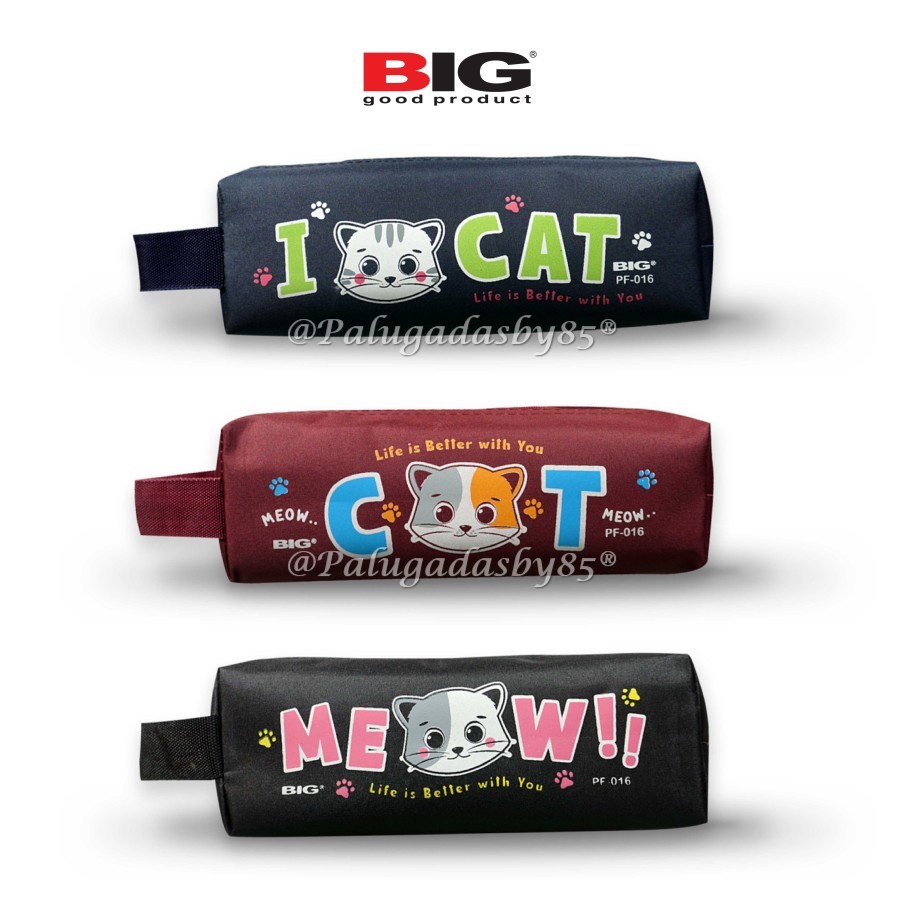 

Tempat Pensil BIG PF-016 Cat (1 Biji) / Kotak Tempat Pensil Case BIG PF-016 / Tempat Pensil Resleting Kain / Kotak Pensil Case / BIG PF 016 / BIG PF016