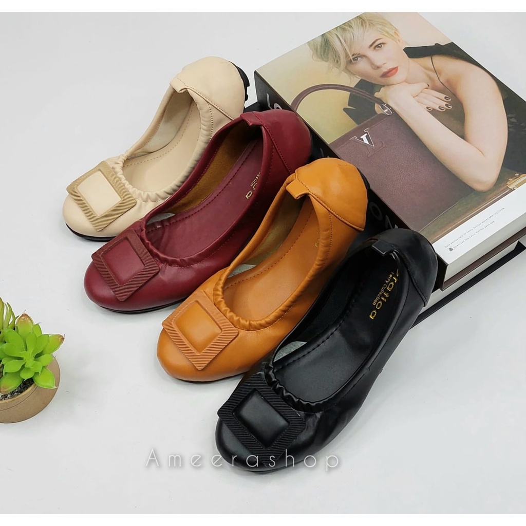 Sepatu Flatshoes Wanita Roll Gratica AP079