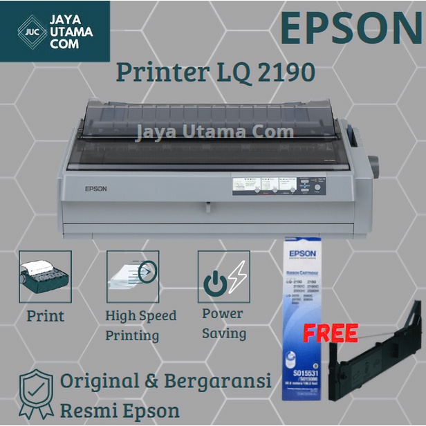 Epson LQ-2190 Dot Matrix Printer Original