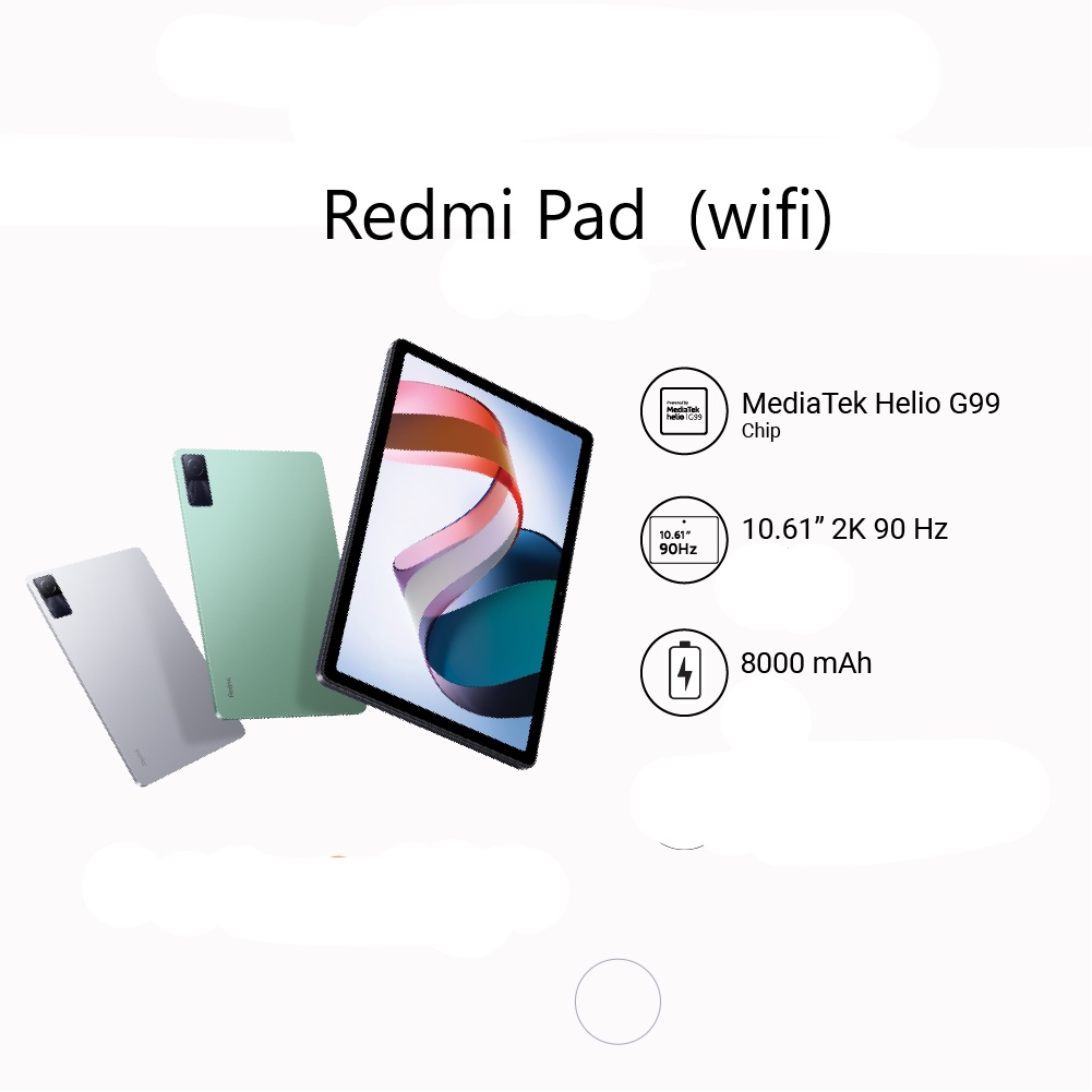 Xiaomi Redmi Pad Wifi 6/128GB Garansi Resmi