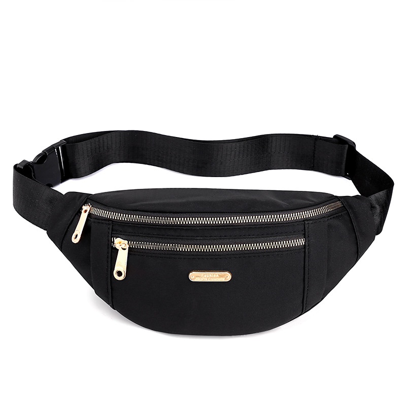 Tas punggung wanita import waistbag wanita bahan nilon parasut WB 106