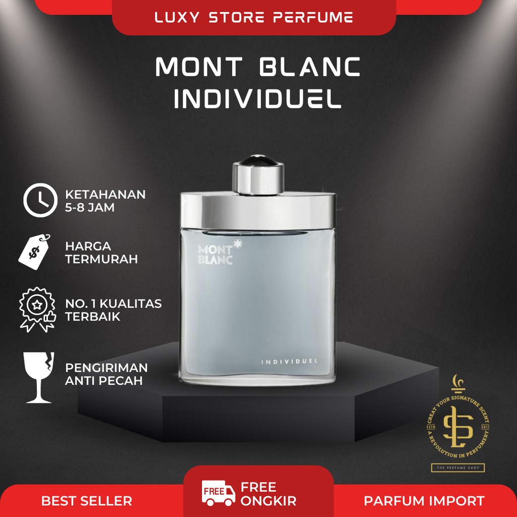 Jual Parfum Pria - Original Singapore Mont Blanc Individuel Eau De
