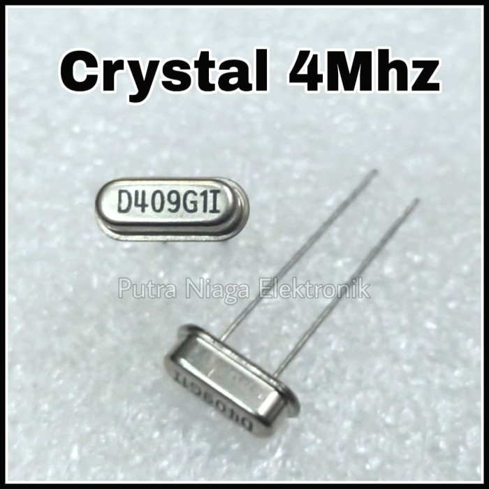 Xtal oscillator mini 4Mhz Kristal 4.000 Crystal 4 Mhz putr4n14 dijamin