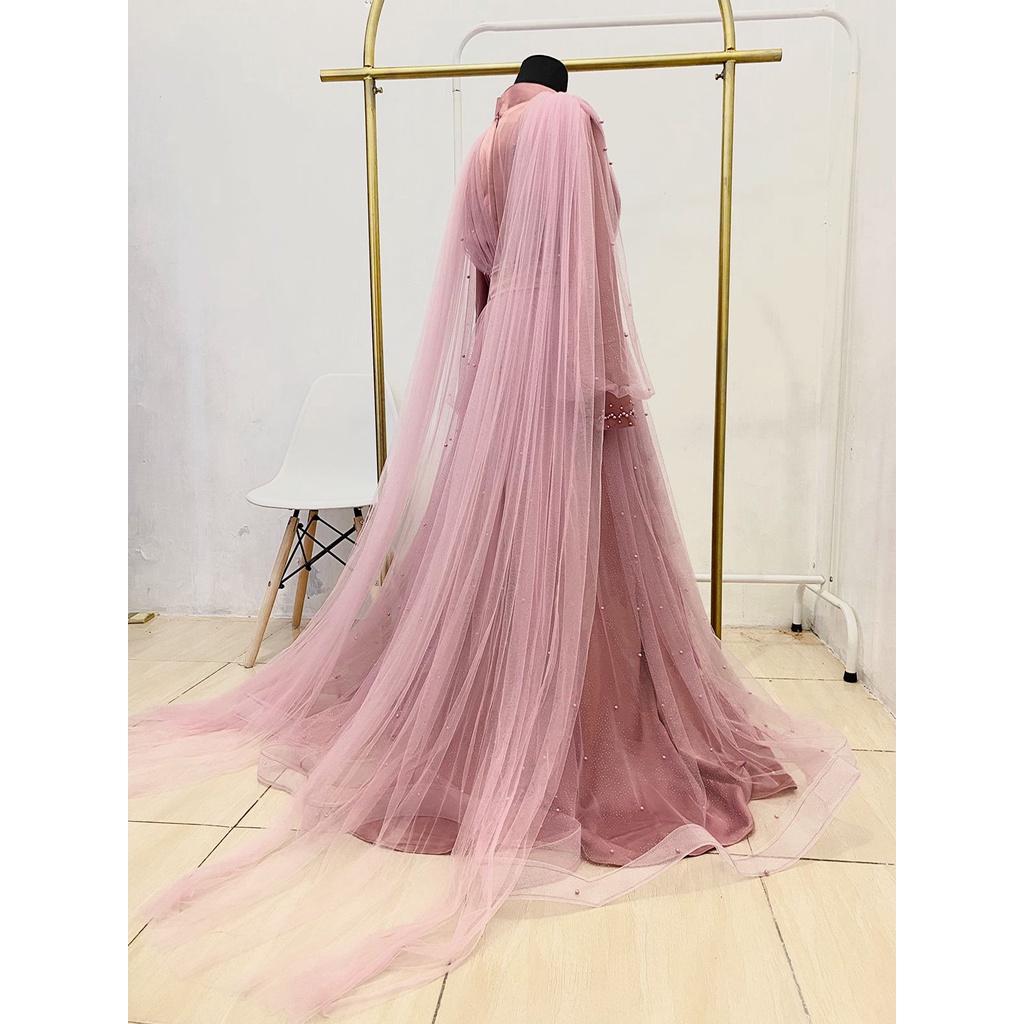 Shofiya Tail | Gaun Pesta | Dress Kondangan | Dress Maternity | dress maternity hijab | gaun maternity