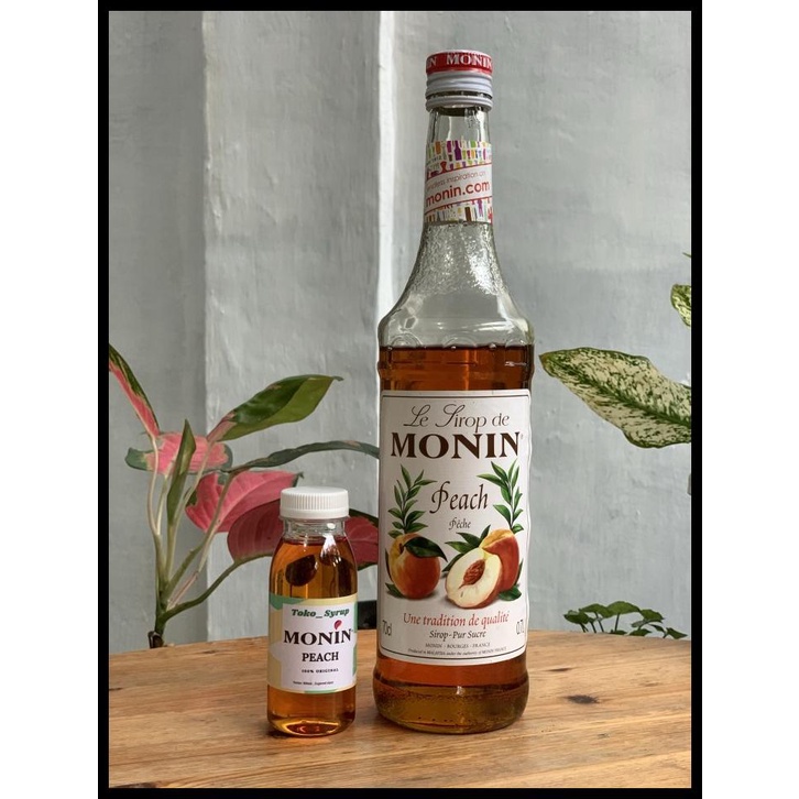 

Repack Monin Syrup Peach 100Ml (Share In Jar)