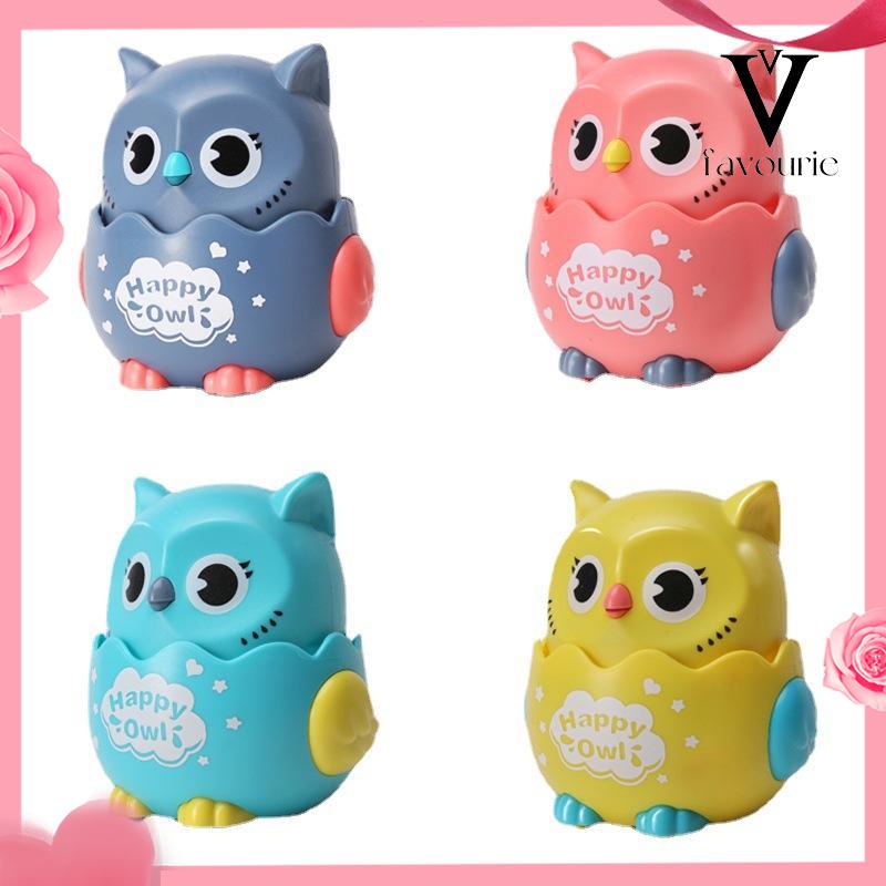 CODTekan Sliding Owl Toy Baby car toys Little Bird Road toys / Baby Happy Owl toys / Ghost toys-FA