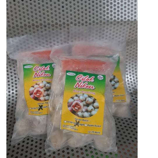 

❣ Cilok Gajih Niken isi 25 + free saos | Makanan Cemilan Frozen ボ