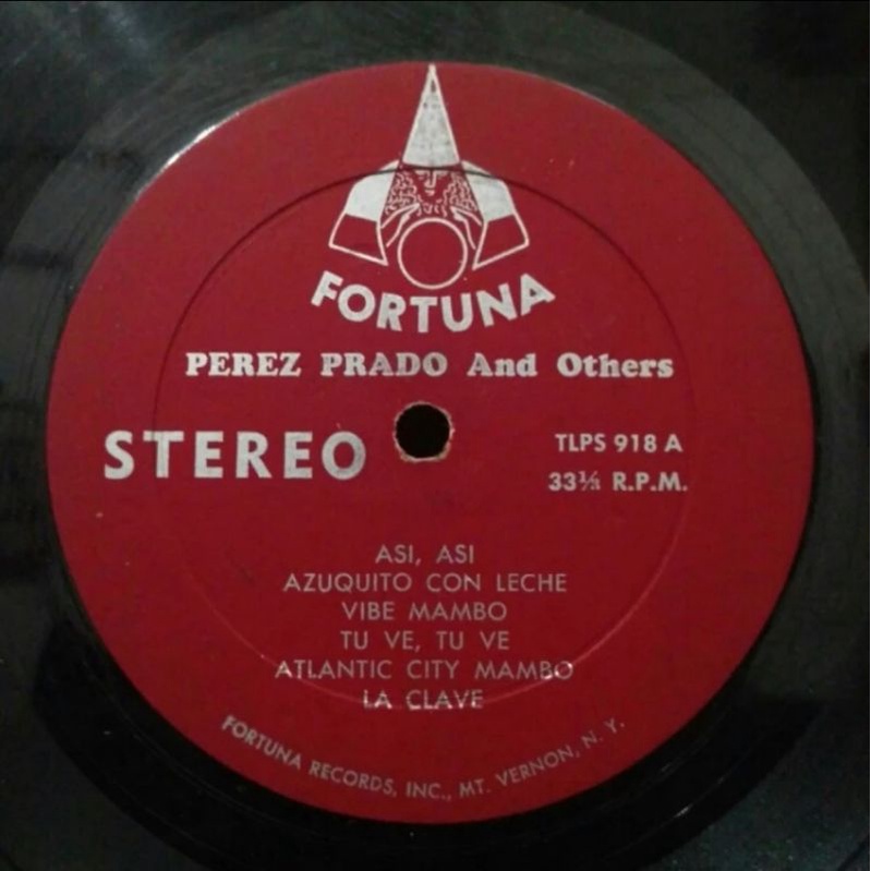 Kaset Vinyl Piringan Hitam 12 inch Perez Prado And Others