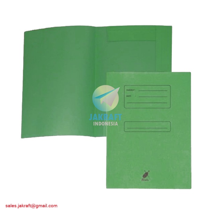 

BERKUALITAS Stof Stop Map Stofmap Stopmap Kertas BIOLA 5002 Hijau Folio Buffalo Code 2348