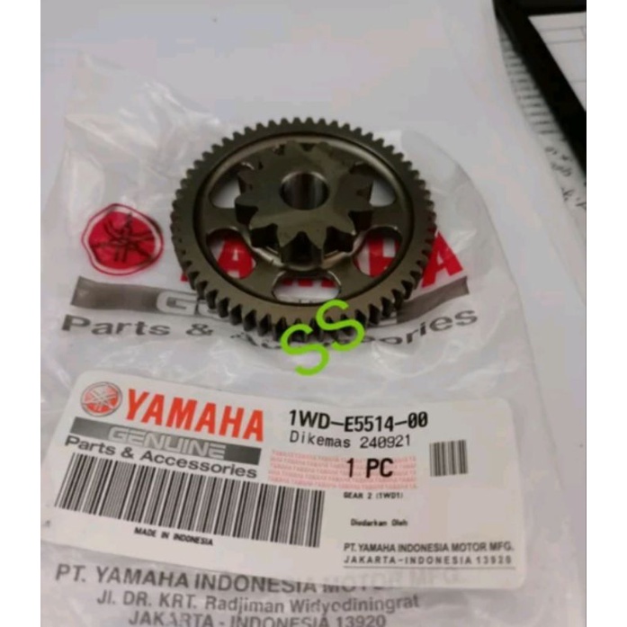 gear idle gigi stater kecil pengantar r 25 r25 mt 25 origional 1wd e5514 00