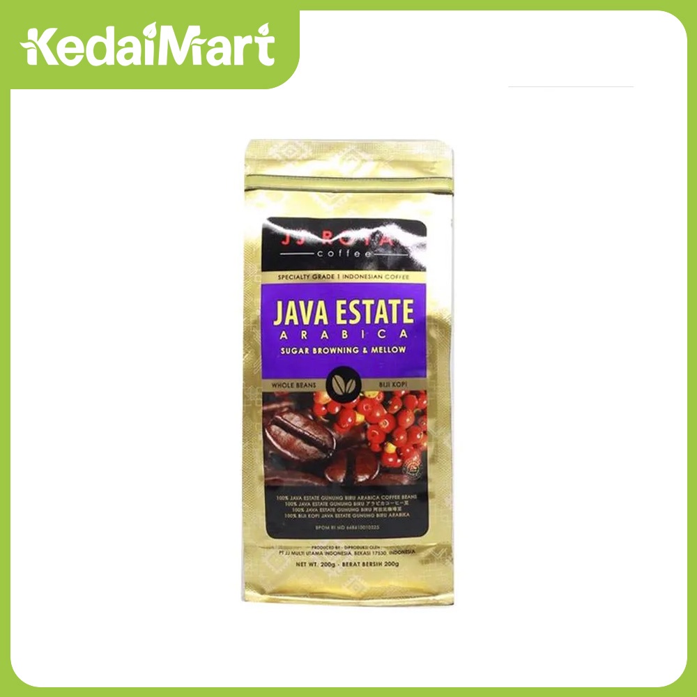 

JJ Royal Java Estate Arabica Ground Coffee 200 Gram