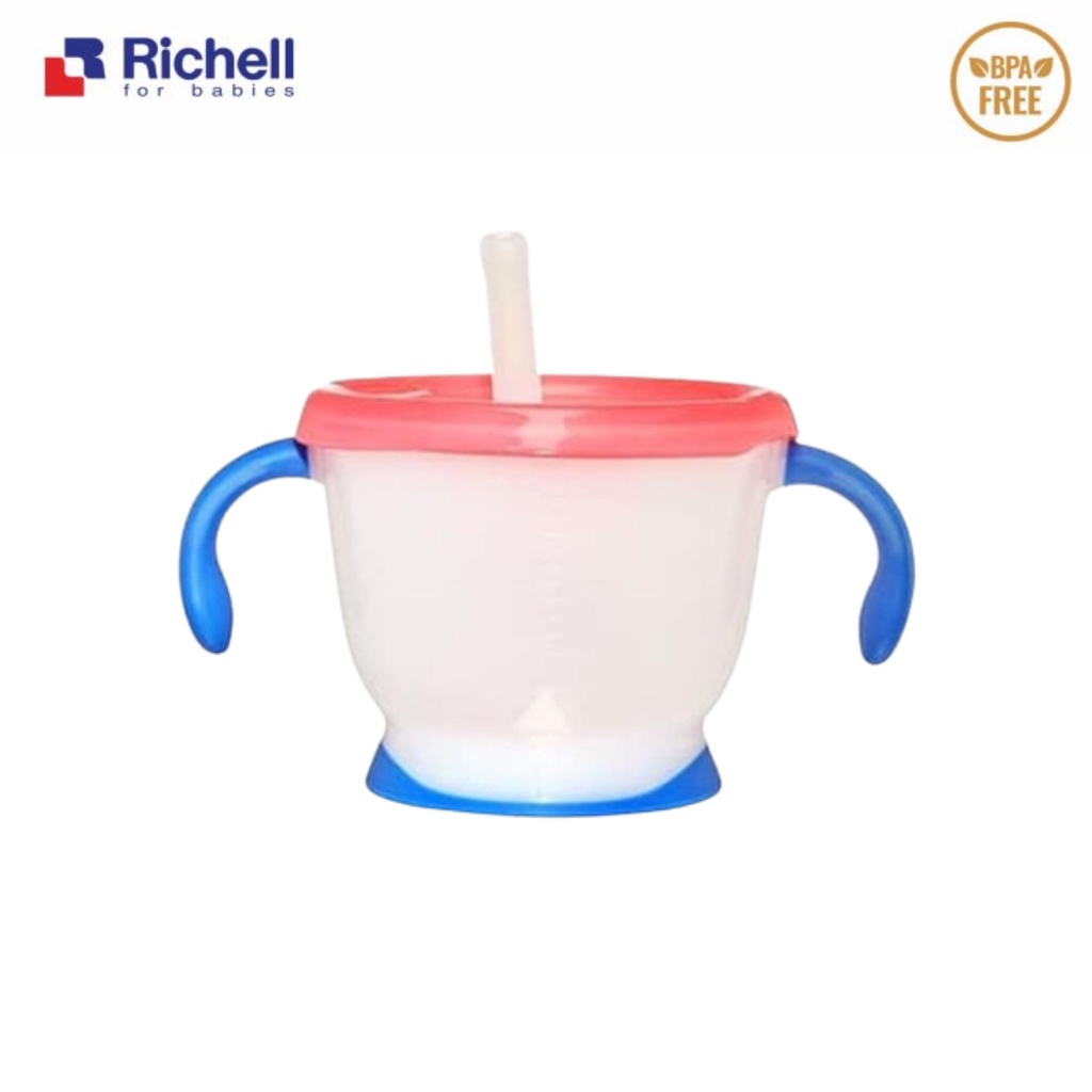 Richell Cup De Straw Training Mug 150ml