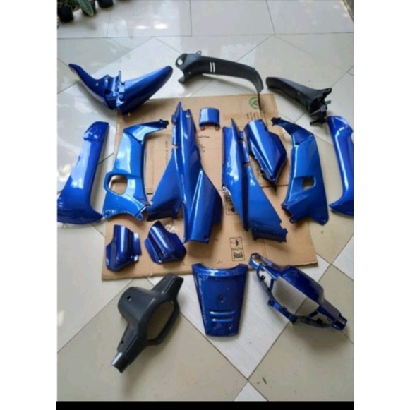 COVER BODY SUPRA X SUPRA FIT LAMA FULL BODY SUPRA X LAMA SUPRA FIT WARNA BIRU