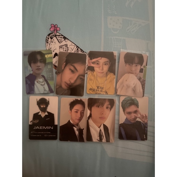 photocard haechan glitch mode renjun scratch doyoung bunny poetic winwin bobo future resonance pt 1 