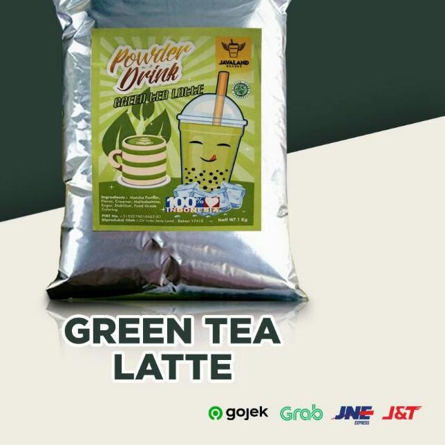 

limited STOCK!Bubuk Minuman Bubble Powder Drink Green Tea Latte ORIGINAL 1kg|SQ3