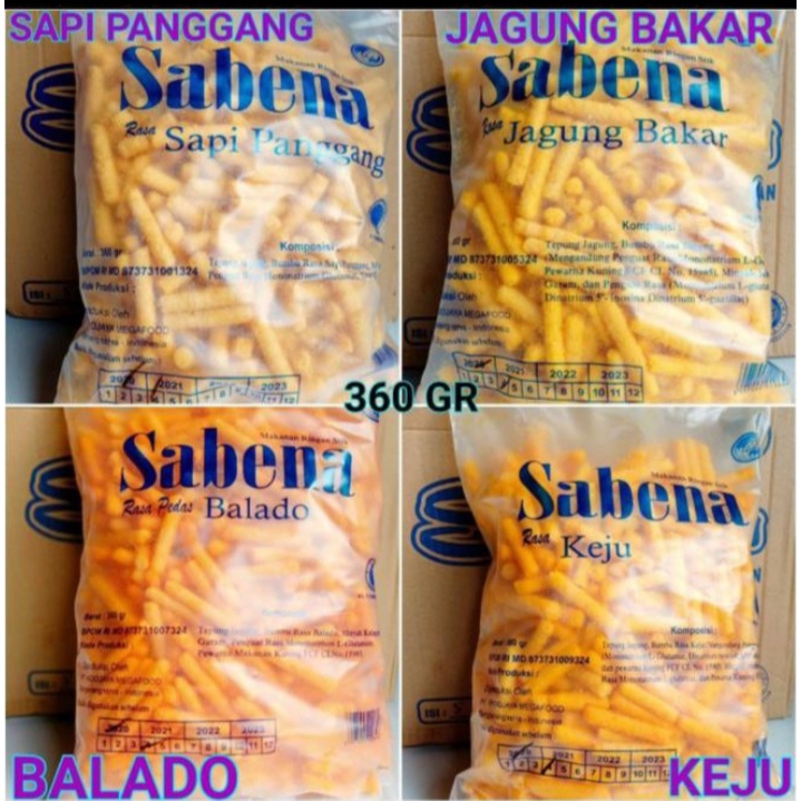 

Sistik Sabena 360gr Rasa keju Sistik Sabena 360gr Rasa Jagung Bakar Sistik Sabena 360gr Rasa Balado Sistik Sabena 360gr Rasa Sapi Panggang