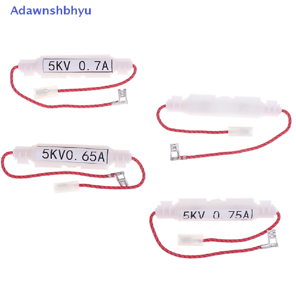 Adhyu 1pc 5KV 0.85A Sekring Tegangan Tinggi Untuk Holder Sekring Universal Oven Microwave Parts ID