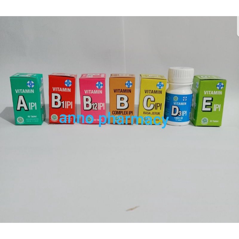 Vitamin A B C IPI isi 45