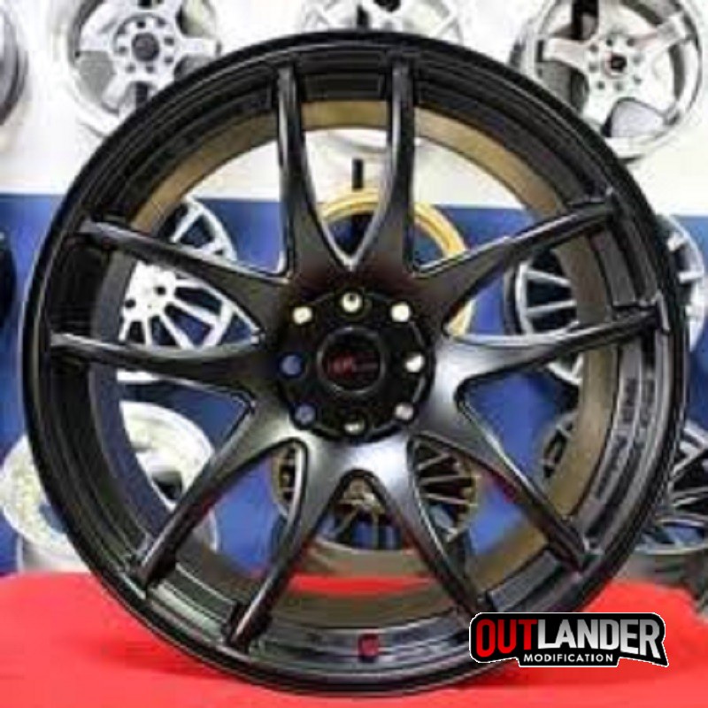 Velg Racing HSR KAMIKAZE R18 Mobil Avanza Xenia Pelek Mobil Ring 18 HSR Wheel
